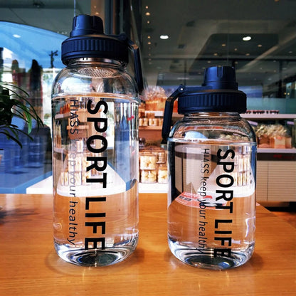 Drink Bottles For Camping Hiking Climbing Sport Bottle Portable Bottle Drinkware Eco-friendly Creative Water Bottle Glass