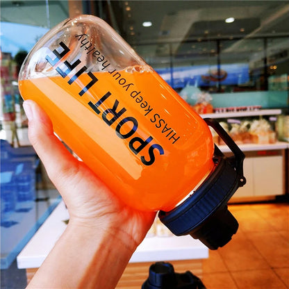 Drink Bottles For Camping Hiking Climbing Sport Bottle Portable Bottle Drinkware Eco-friendly Creative Water Bottle Glass