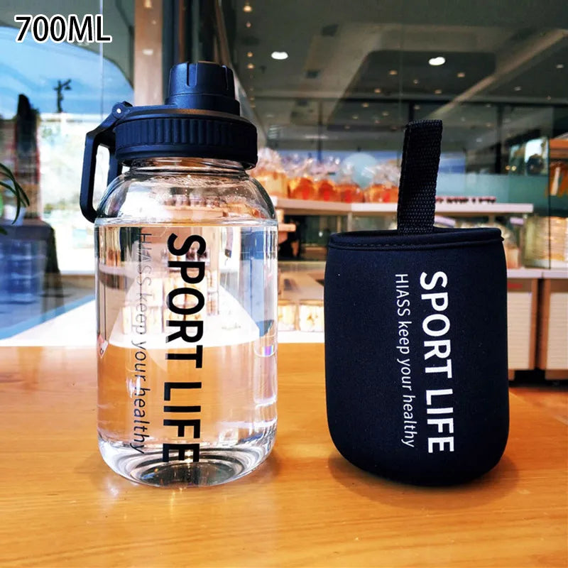 Drink Bottles For Camping Hiking Climbing Sport Bottle Portable Bottle Drinkware Eco-friendly Creative Water Bottle Glass