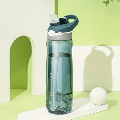 Sports Water Bottle - Hydration On-the-go with Convenient Straw, Perfect for Camping, Hiking BPA-Free and Safe 750ml