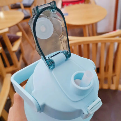 2 Liter Motivational Water Bottle