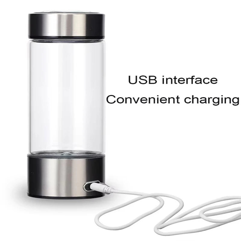 Large capacity Hydrogen-Rich Water Cup Electric Hydrogen Rich Water Generator Bottle Titanium Quality Filter