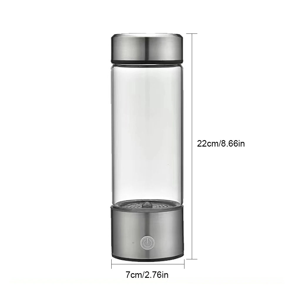Hydrogen Water Generator Alkaline Maker USB Rechargeable Water Ionizer Bottle Super Antioxidant ORP Hydrogen-Rich Water Cup