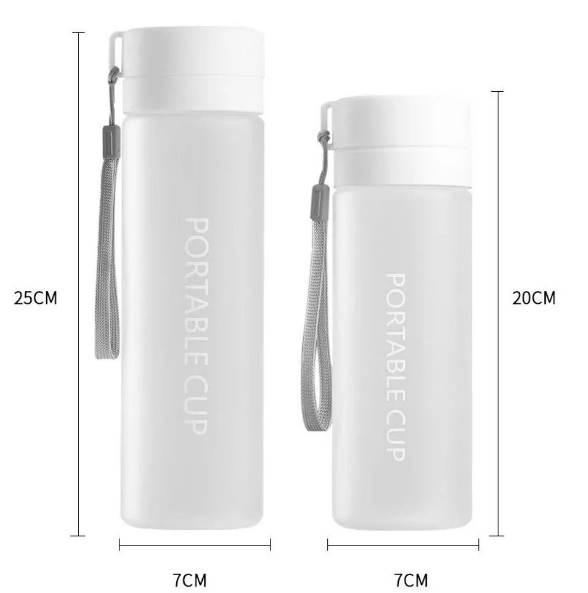 Water Bottle 600/800ml Portable Travel Sport Bottle Equipped with Filter Children's School Anti Drop Water Cup with Lifting Rope