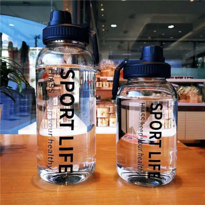 Drink Bottles For Camping Hiking Climbing Sport Bottle Portable Bottle Drinkware Eco-friendly Creative Water Bottle Glass