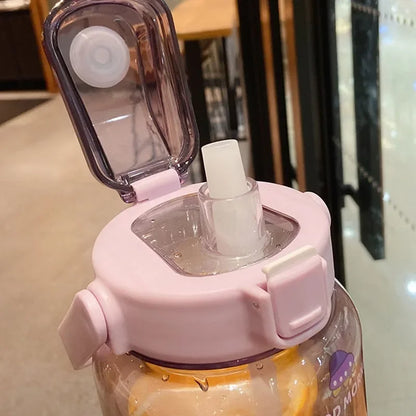 2 Liter Motivational Water Bottle